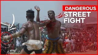 Northern Nigeria Deadly Street Fight | Dambe