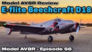 E-Flite Beechcraft D18 1.5m BNF Basic/PNP - Model AV8R Review