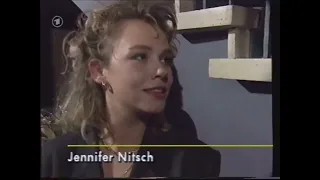 Jennifer Nitsch. Noch ganz jung. Hier.