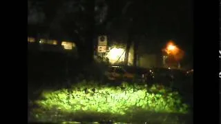 Autofahrt durch schweres Unwetter am 09.06.2014 in Essen Rüttenscheid