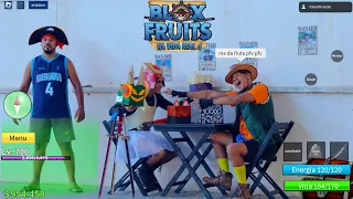 BLOX FRUITS NA VIDA REAL 4