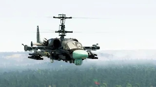 Deadly Helicopter - KA-52 with Ataka missiles // WarThunder