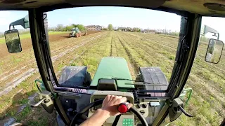 Cab View | Fendt Favorit 824 Turboshift + Ravizza Maxi Cargo 25 SI | Spreading Liquid Manure