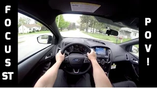 2016 Ford Focus ST POV Drive ! ST3 Recaro Package