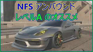 NFS アンバウンド　レベルA　オススメ　ビルド