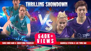 Lee Yong dae & Gabriela Stoeva vs Tang Chun man & Christinna Pedersen