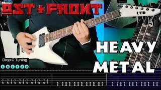 Ost+Front - Heavy Metal |Guitar Cover| |Tab|