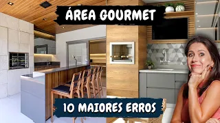 10 MAIORES ERROS NA ÁREA GOURMET DA SUA CASA