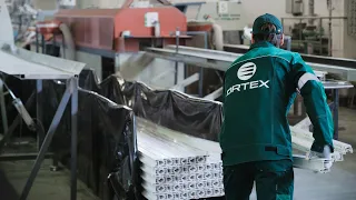 Производство ПВХ профиля. Экскурсия на завод ORTEX.