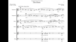 The Oxen (SATB Double Choir) | Marco Galvani