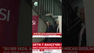 Jorge Jesus'un Fenerbahçe'ye Veda Görüntüleri!