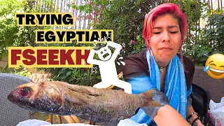 Trying Egypt's DEADLY Fish Fseekh, Ancient Tradition | الفسيخ اول مره في حياتي