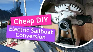 DIY Electric Sailboat Conversion for Under £500! ($660)