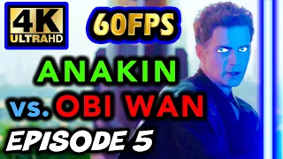 Obi Wan VS Anakin Fight Scene | KENOBI Episode 5