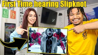 MODEL👫 FIRST TIME REACTING!! TO Slipknot - Nero Forte [OFFICIAL VIDEO] REACTION