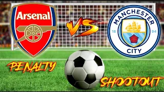 Premier League: Arsenal Vs Manchester City. Penalty shootout!