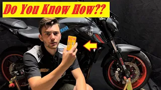 How To Change Your Spark Plugs on Your YAMAHA MT07 | 2021+