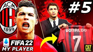 RONALDO SIGNS FOR A NEW TEAM!!😱 - FIFA 22 Ronaldo Player Career Mode EP5