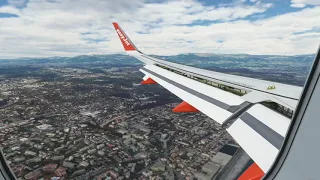 MSFS 2020 - Nice LFMN Landing - Easyjet