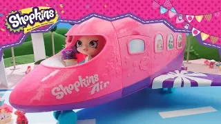 SHOPKINS || Skyanna's Shopkins Jet || Toy Commercials