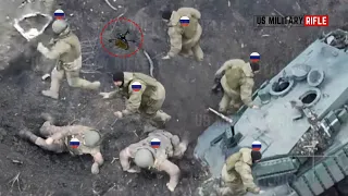 This is how Ukrainian FPV Drones easily obliterate Russian mercenaries in Avdiivka forest