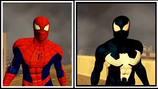 The Amazing Spider-Man 2 (PC) - Геймплей в костюмах из анимационного сериала (TexMod skins)