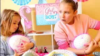 Ruby & Bonnie Pretend Play with EGG Surprise Toy Delivery!! Hatchimals HatchiBabies