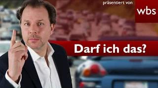 Darf ich Drängler auf der Autobahn ausbremsen? | Rechtsanwalt Christian Solmecke