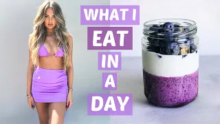 WHAT I EAT IN A DAY ( TO GET BACK IN SHAPE ) | Romee Strijd