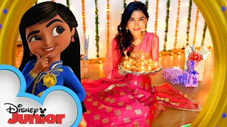 Diwali | We're On the Case | Mira, Royal Detective | Disney Junior