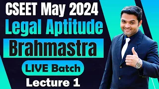 FREE CSEET Legal Aptitude Video Lectures for May 2024 | CSEET May 2024 Legal Aptitude Video Classes6