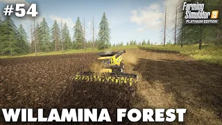 Willamina Forest #54 Harvesting Sunflowers & Soybeans, Farming Simulator 19 Timelapse, Seasons