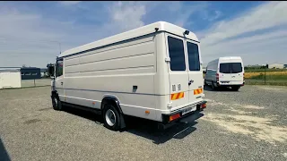 Van conversion Timelapse |  Roof up | Mercedes Vario 818D Episode 1