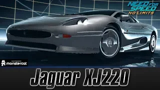 Need For Speed No Limits: Jaguar XJ220 | MAXXED OUT + Tuning [All Black Edition Parts]