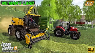 Farming Simulator 19🔸No Man's Land #71🔸Making 380000l of Grass Silage & 60 Bales of Clover Silage🔸4K