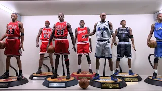 Nba Enterbay action figure collection - my all time favourite players