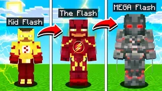 LIFE OF THE FLASH IN MINECRAFT!