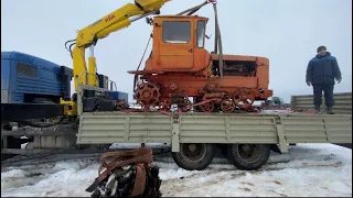 Покупка ДТ-75. Вывоз зерна