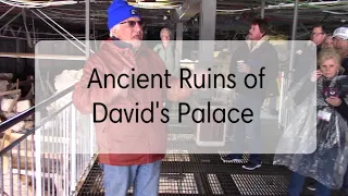 King David's Palace (in the city of David) - Virtual Tour of Israel