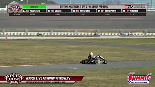 LIVE LOOK-IN: Daytona Kart Week - Daytona International Speedway - December 29, 2022