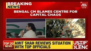 Bengal CM Mamata Banerjee Blames Modi Government For Violence In Delhi | Farmers' Rally Live Updates