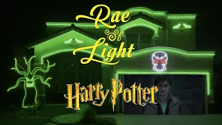 Harry Potter Halloween Light Show - Rae of Light (2023) El Paso, TX