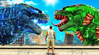 FRANKLIN VS SHIN GODZILLA In GTA 5