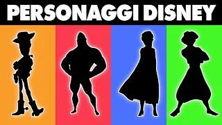 Indovina il Personaggio Disney dalla Silhouette | Quiz Disney