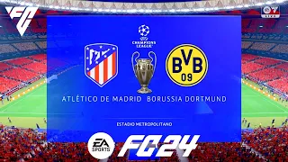 FC 24 - Atlético de Madrid vs. Borussia Dortmund | Champions League Quarter Final
