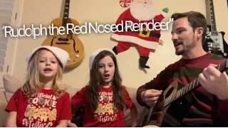 Daddy/Daughter Duet “Rudolph the Red Nosed Reindeer” Acoustic Cover