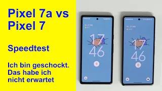 Pixel 7 vs Pixel 7a - WOW, ich bin geschockt. Das habe ich nicht erwartet- Speedtest