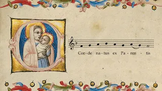 Corde Natus Ex Parentis - Of the Father's Love Begotten - Divinum Mysterium (Catholic Latin Chant)