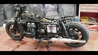 1984 Goldwing back from the dead after a full chassis restoration.