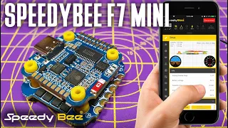 SpeedyBee F7 Mini 35A 3-6S Flight Controller Stack / Bluetooth wireless Betaflight Configurator